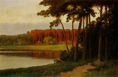 Grunewaldsee o Schlachtensee Berlino da Walter Leistikow